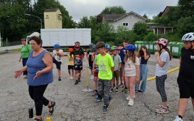 Fahrradtraining mit dem ADAC