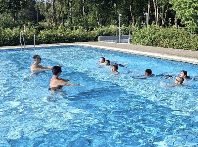 Schwimmkurs am SFZ Schöllnach